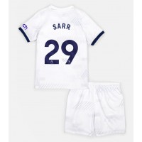 Billiga Tottenham Hotspur Pape Matar Sarr #29 Barnkläder Hemma fotbollskläder till baby 2023-24 Kortärmad (+ Korta byxor)